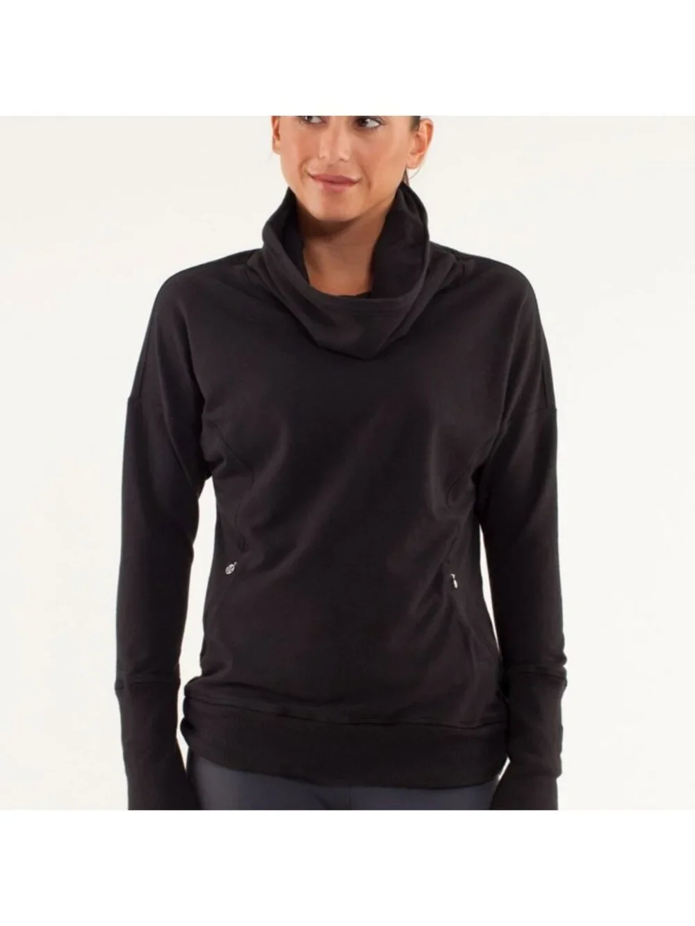 Lululemon Run: Rest Day Pullover Black